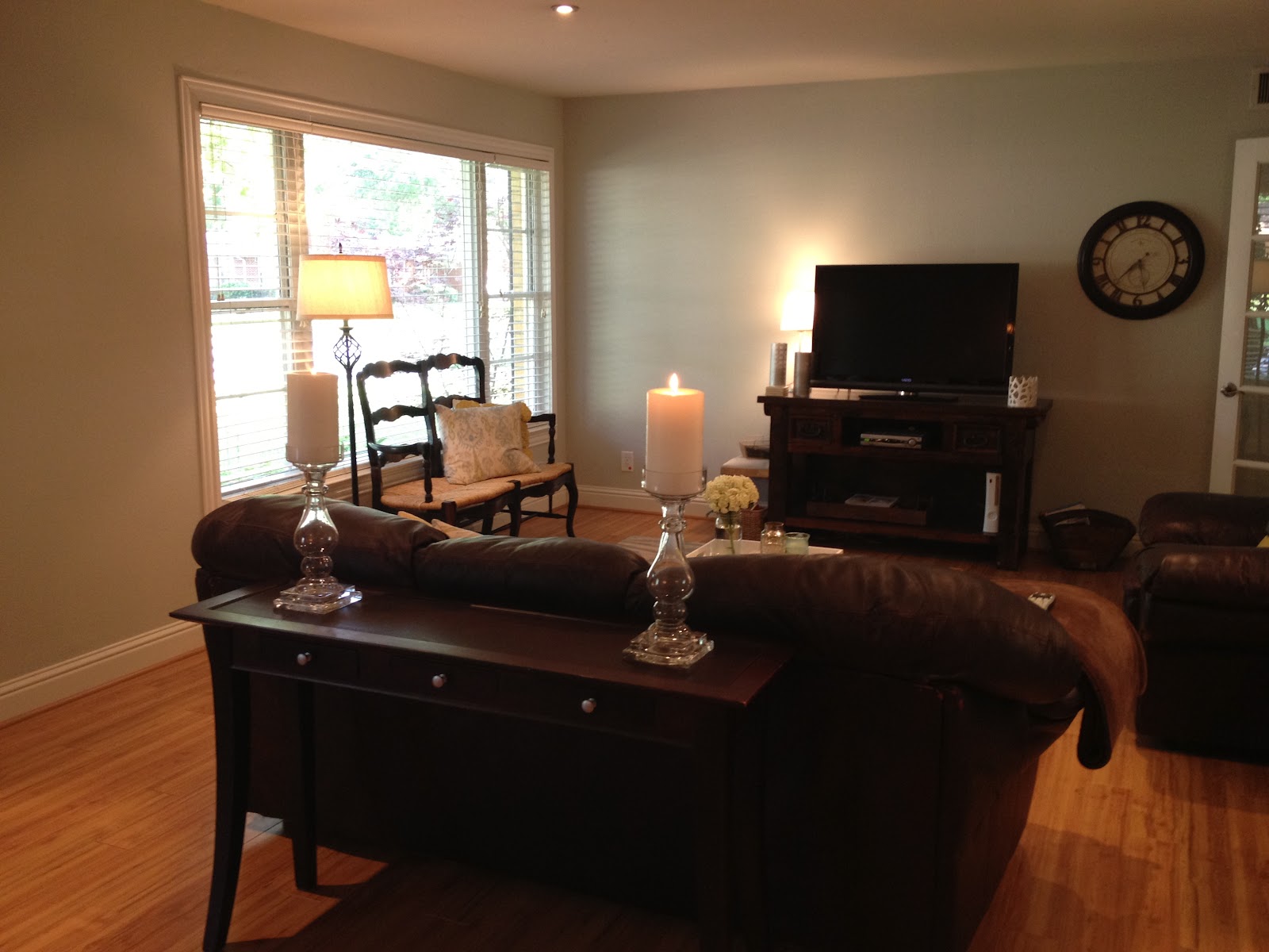 Fresh and Fancy: Our Living Room & Dining Room So Far