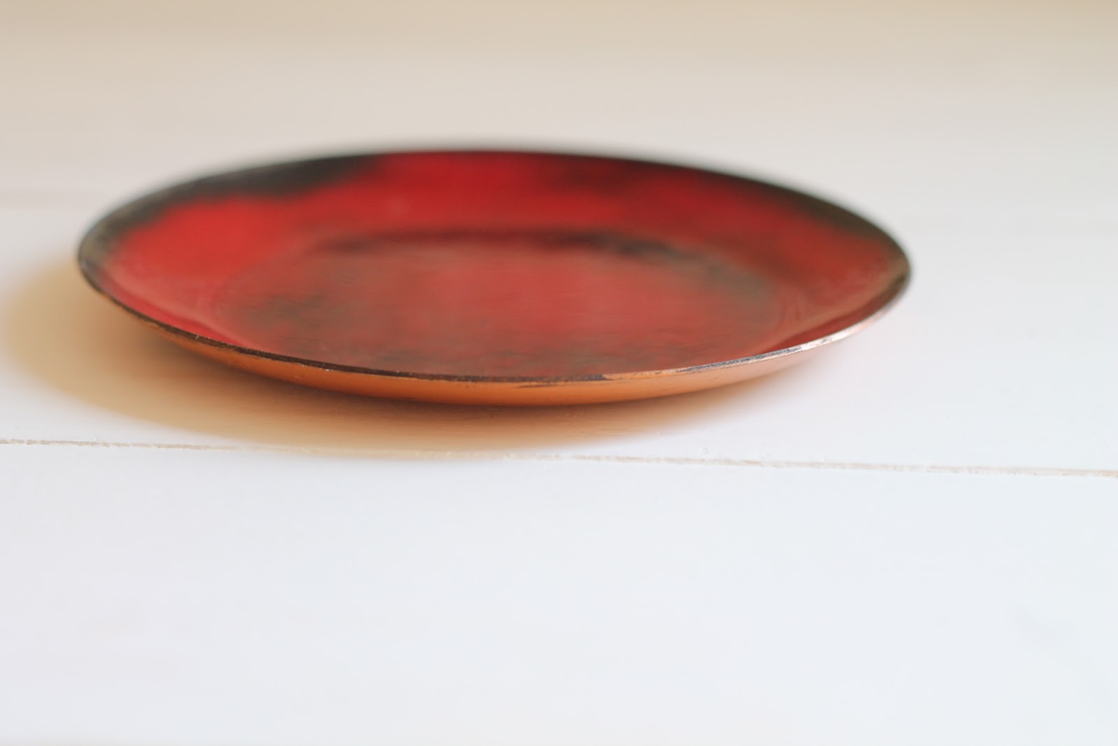 Walrus Enameled Copper Plates Two Color Options