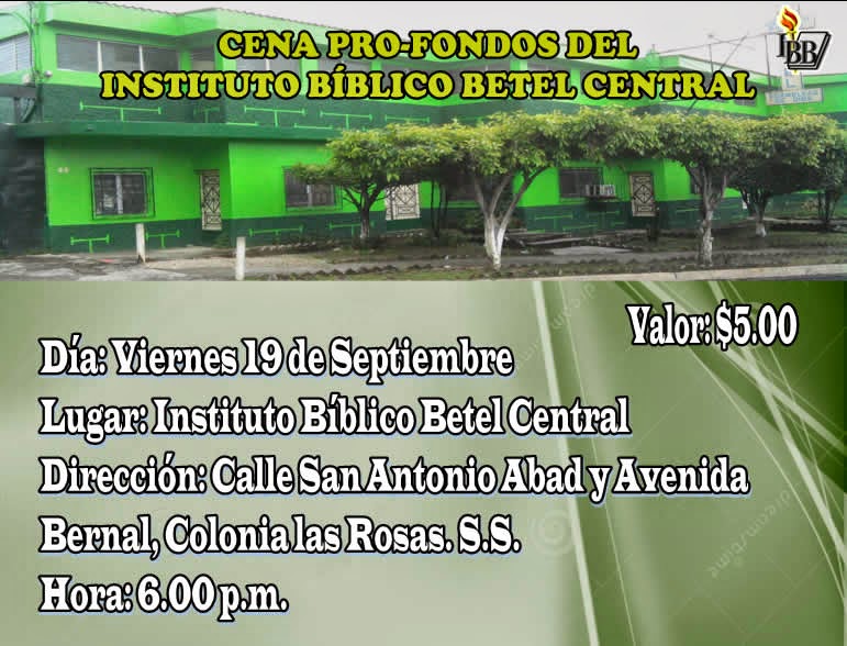 INSTITUTO BETEL ASAMBLEAS DE DIOS EL SALVADOR
