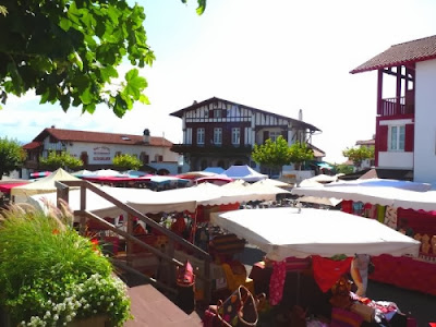 marché de Bidart  place de la Mairie