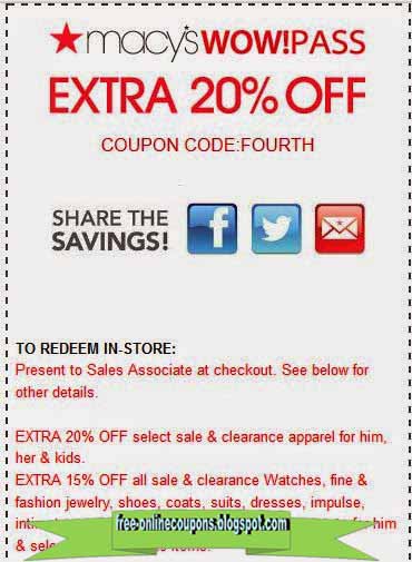 Printable Coupons 2020: Macy&#39;s Coupons