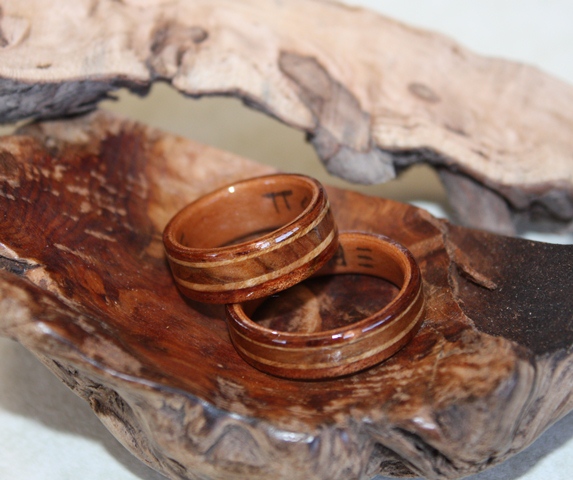 Wear the Warmth of Wood: Touch Wood Rings, touch the earth