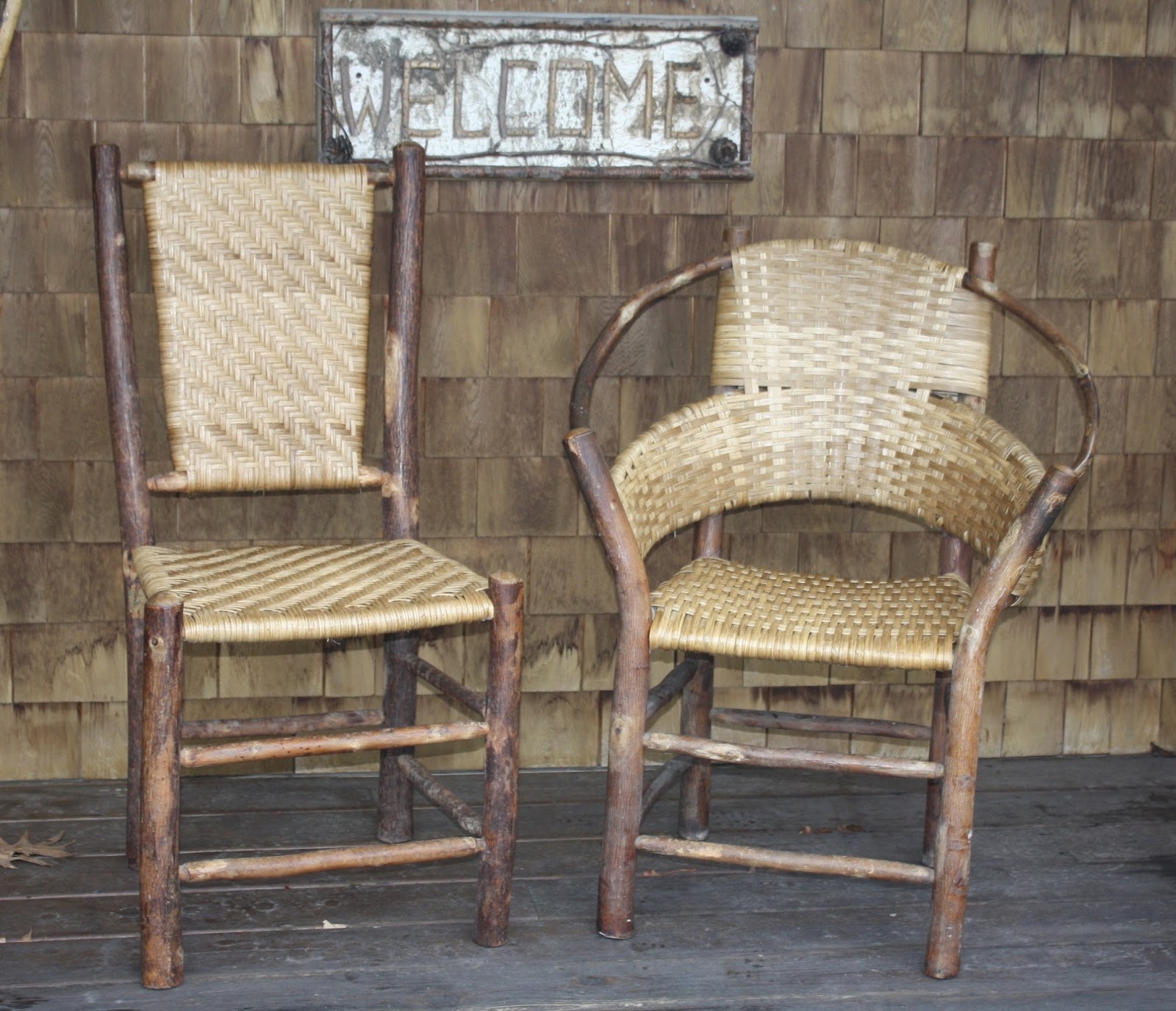 Go Rustic! Hickory Log Furniture