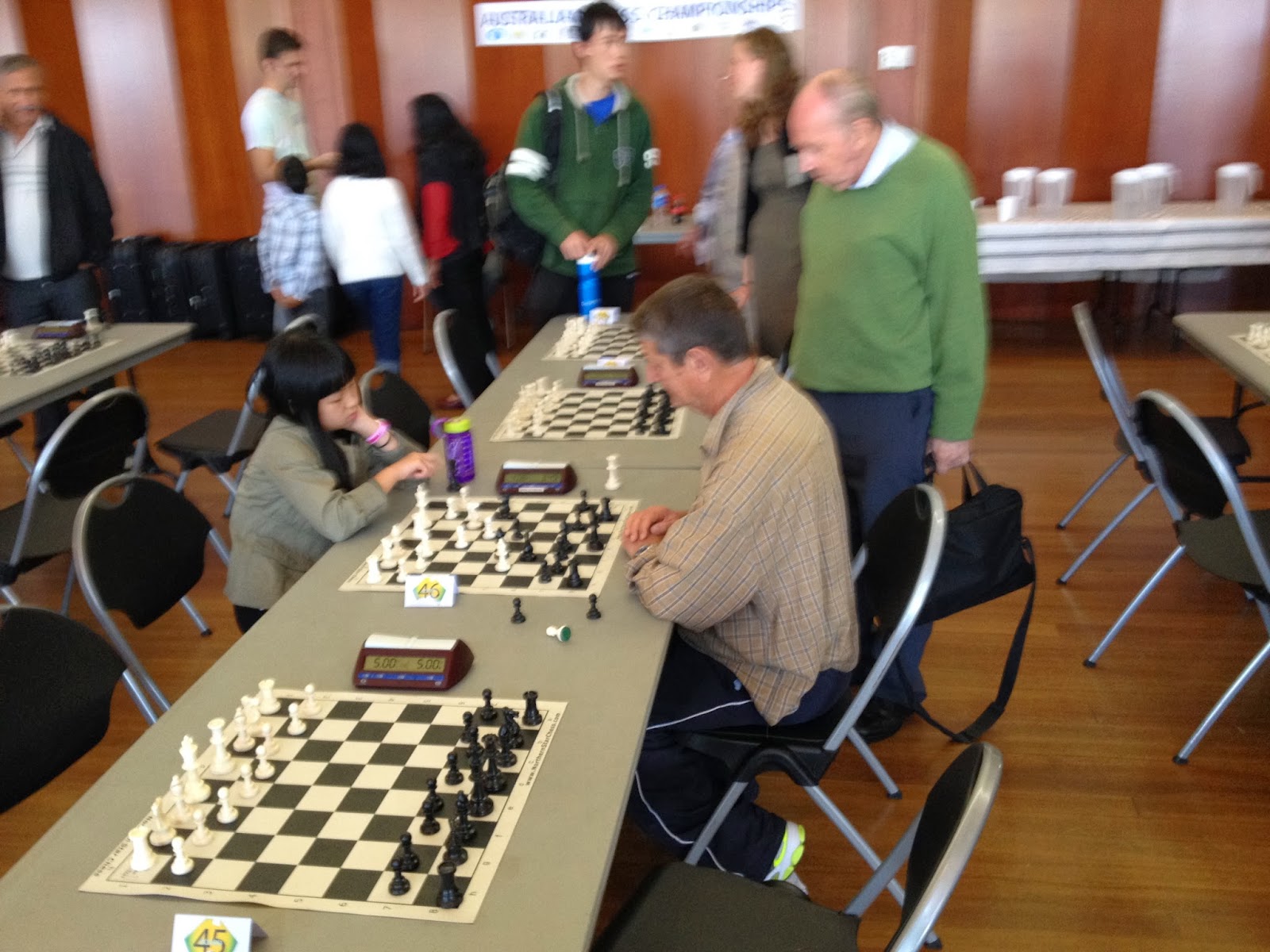 Melbourne Games Coach Australian Chess Championships the middle bit