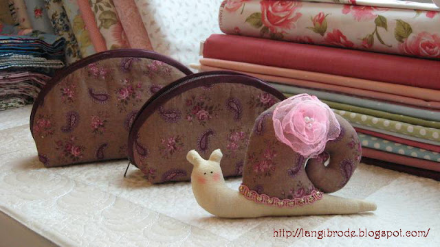 Косметички и улитки Косметички и улитки