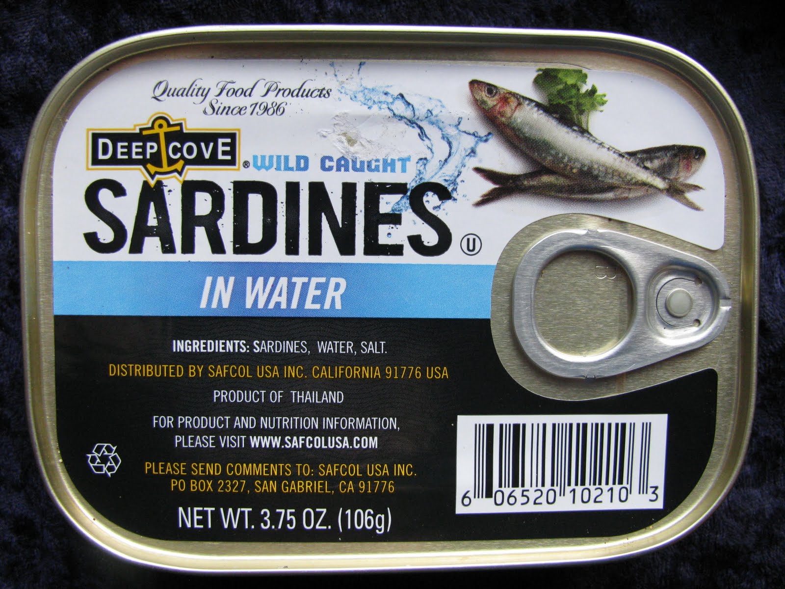 Mouth Full of Sardines Deep Cove 7