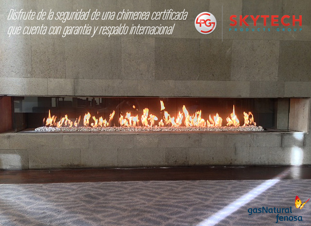 CHIMENEAS A GAS CALEFACCION