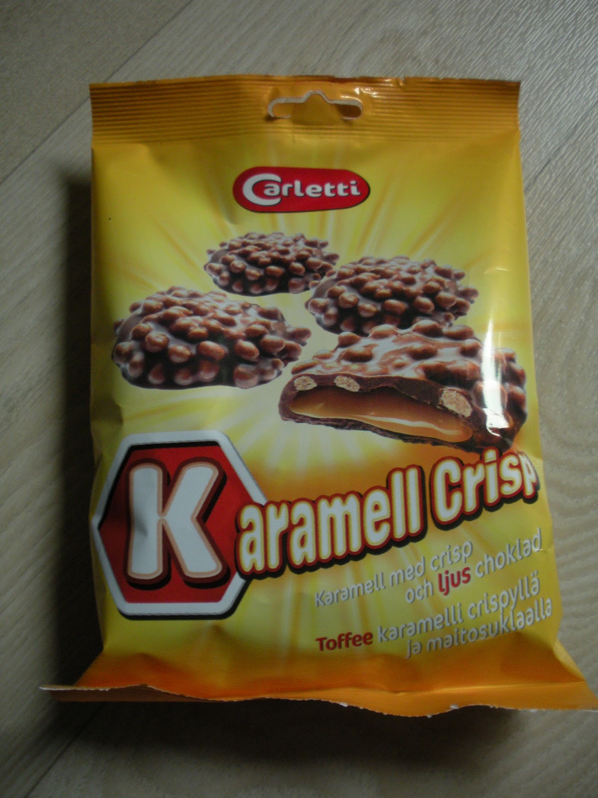 Livet som allätare: Med i matkassen: Karamell Crisp