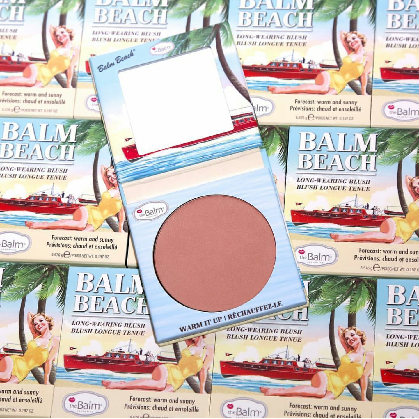 NEW! The Balm Balm Beach LongWearing Blush The Budget Beauty Blog