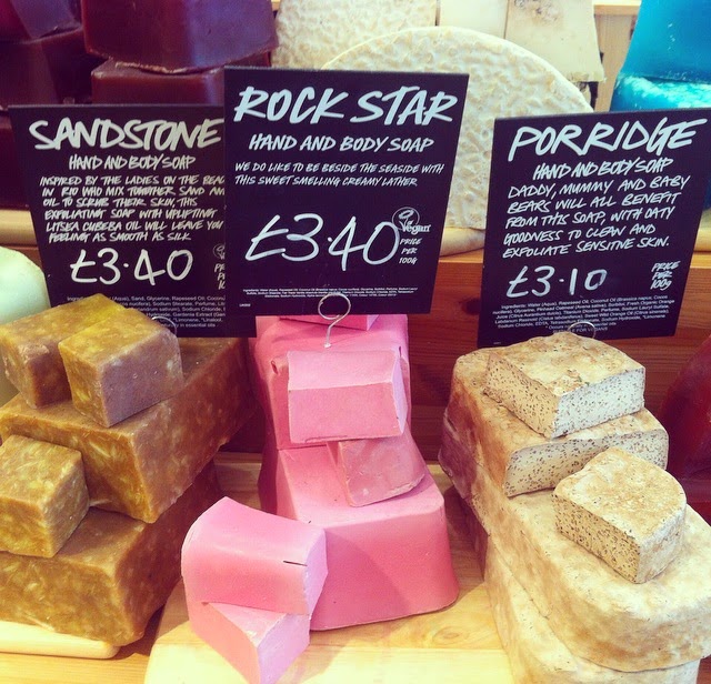 Lush Soaps www.charlottespicks.com