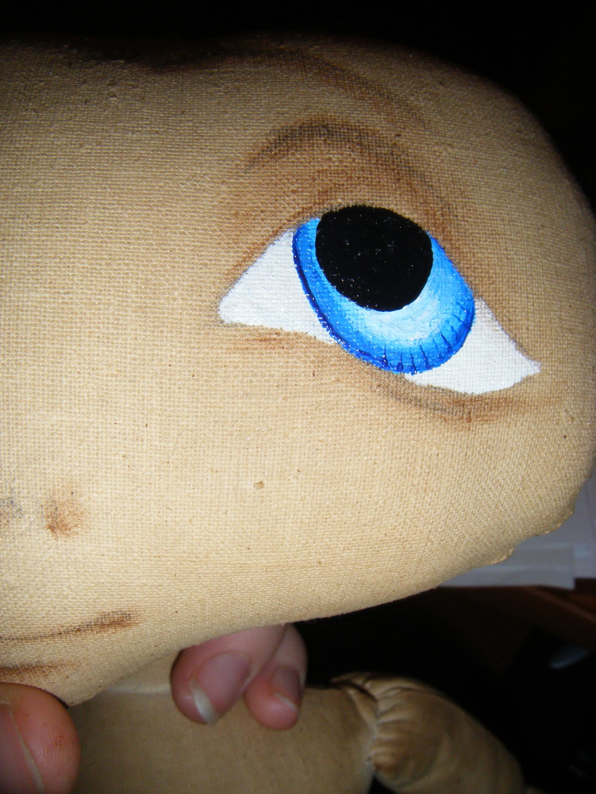 глаз из полимерной глины. глаза для кукол. роспись лица текстильной куклы. глаза для капроновых кукол. глаза из фетра для игрушек.