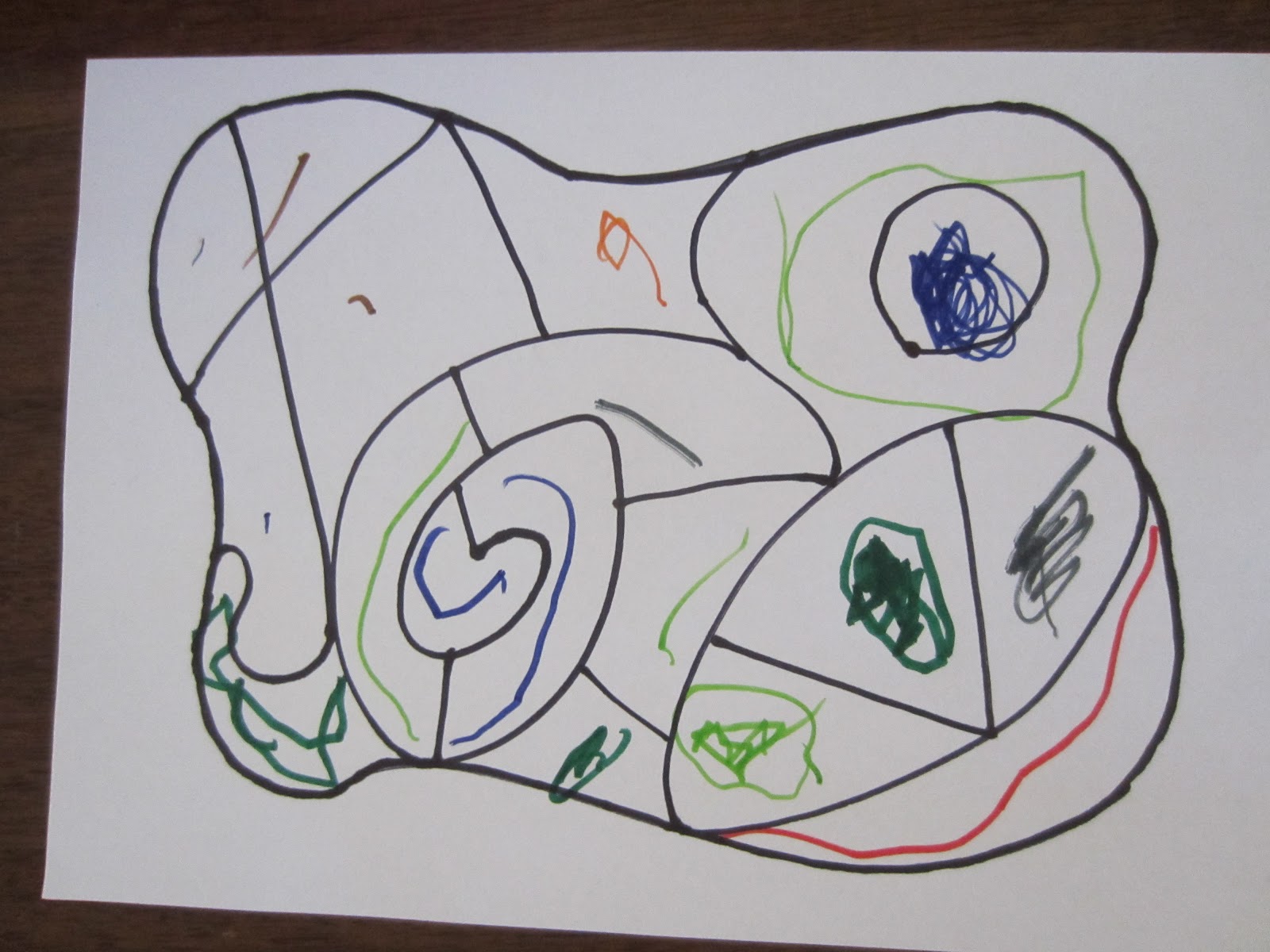 Learn with Play at Home: Colour Design inside Lines