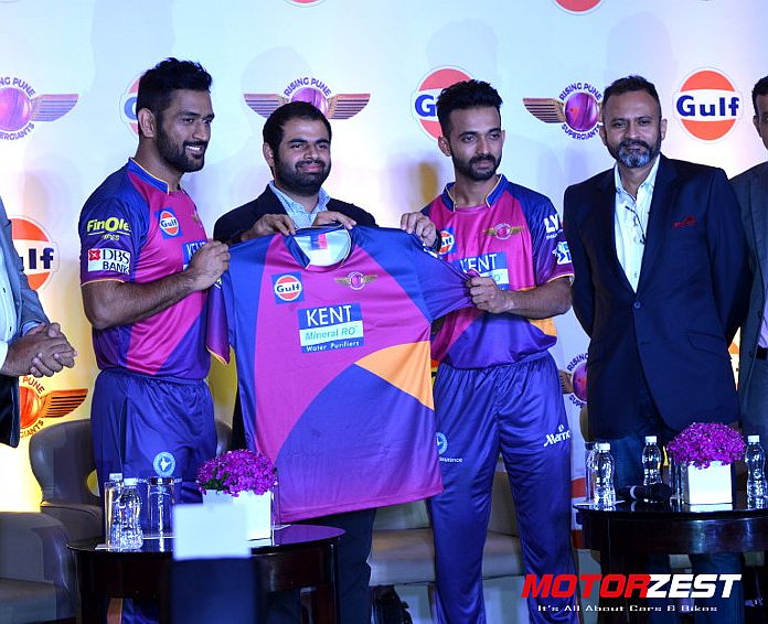 Gulf Oil Partners With Rising Pune Supergiants Unveil New Team Jersey Motorzest Supergiants is a single word now. gulf oil partners with rising pune