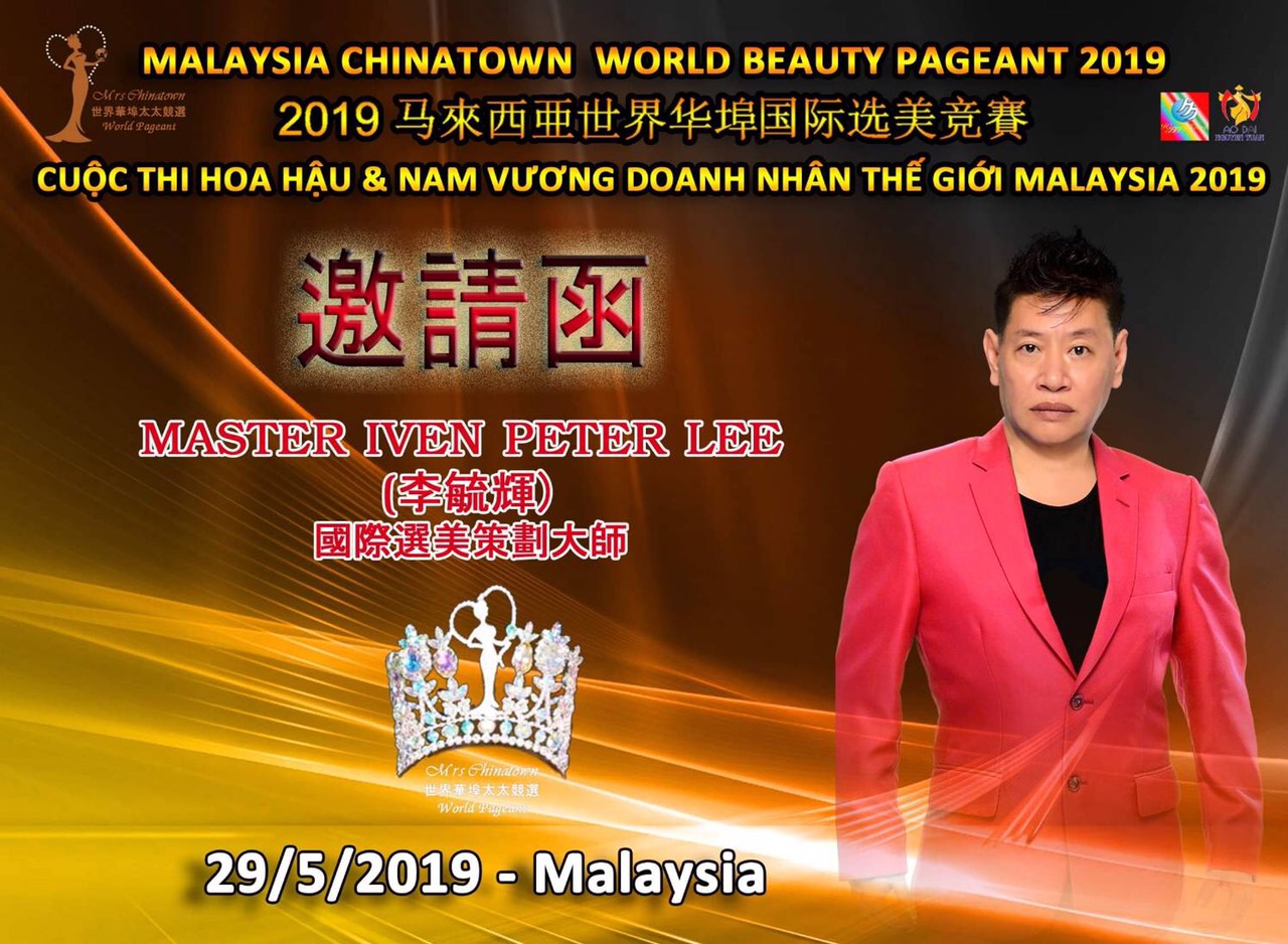 IMG 20190510 234434 Hoa hậu   Nam vương Doanh nhân Thế giới Malaysia 2019 công bố Ban giám khảo quyền lực
