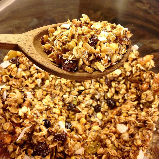 Chez Carolaine CÓMO HACER TU GRANOLA CASERA