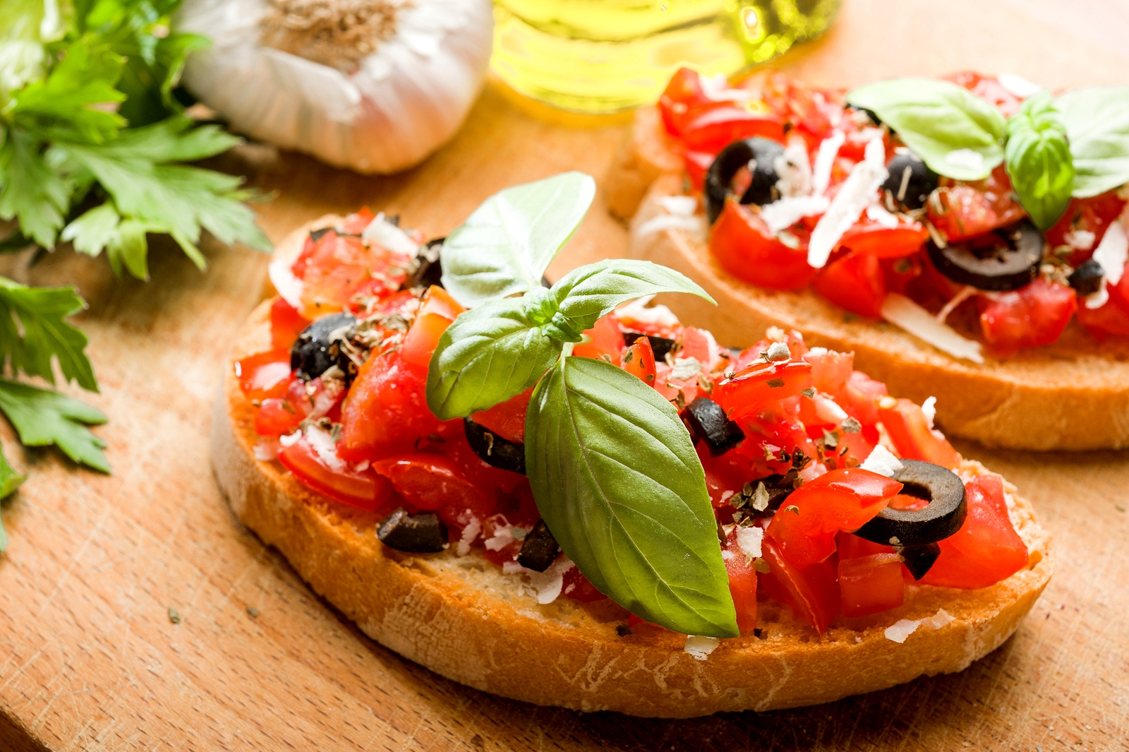 Bruschetta, fresh and simple Italian appetizer ~ travell and culture