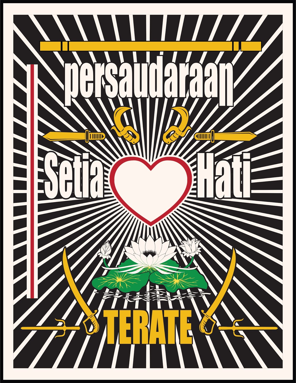 Gambar Lambang Psht Hd Ginting Gambar