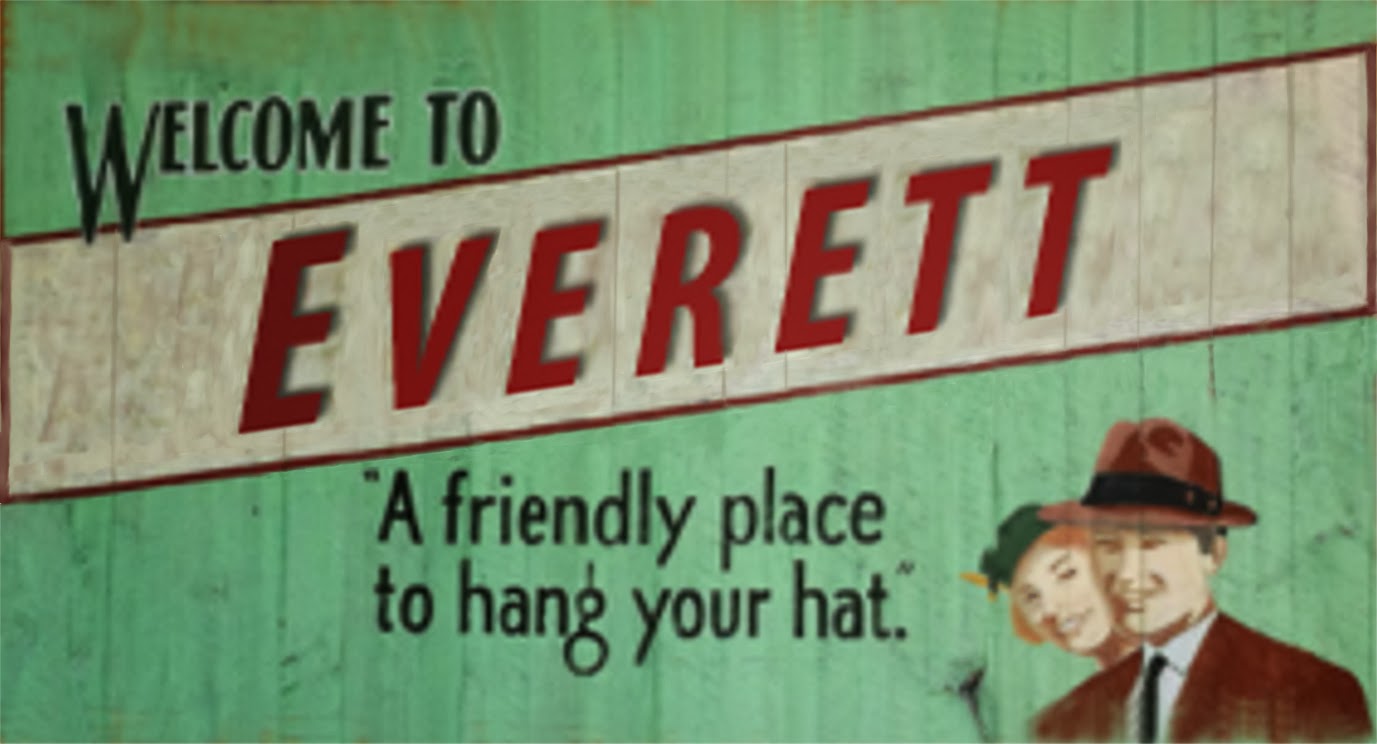 Central Vermont Railway Revised Everett sign