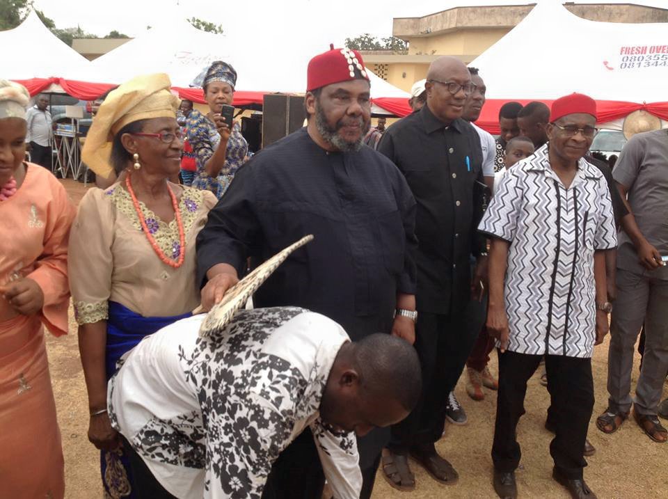 Photos Pete Edochie’s Wife Josephine Edochie Spotted At Husband’s 70th Birthday Party In