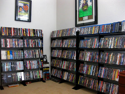 large movie collection