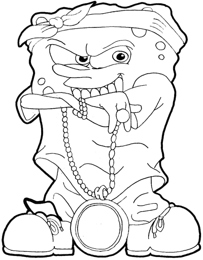 gangsta coloring pages - photo #1