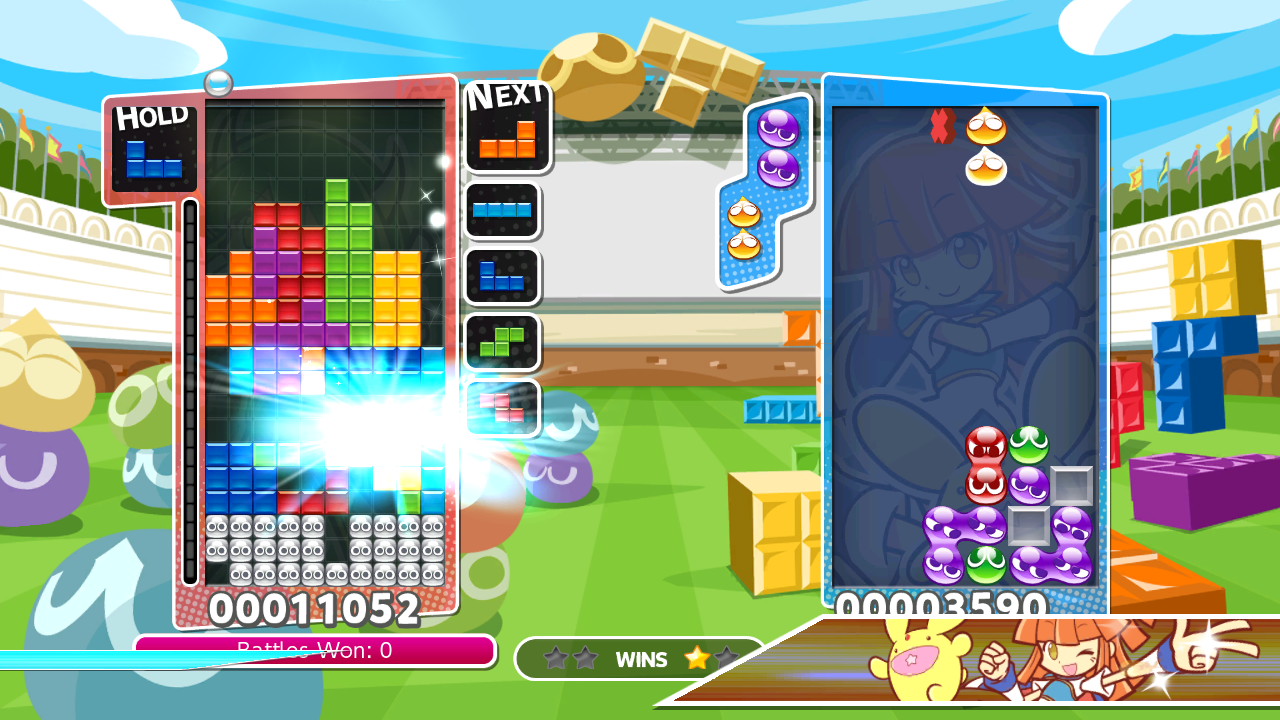Puyo Puyo Tetris (Multi) é uma mistura de puzzles que nunca saiu do Japão -  GameBlast