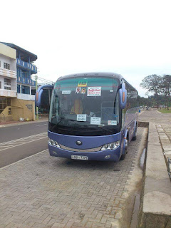 Matara to Negombo expressway in Negomobo bus