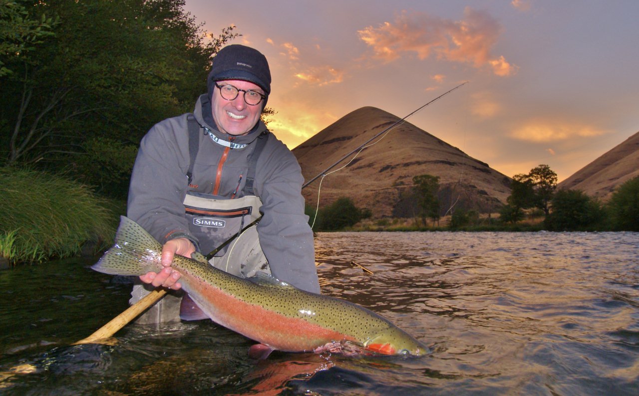 Fly Fish Oregon Water Time Report Deschutes River Steelhead Boot Camp 2012