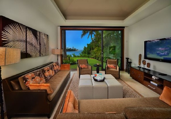 decora y disena: Interior de Casa de Lujo en Hawaii