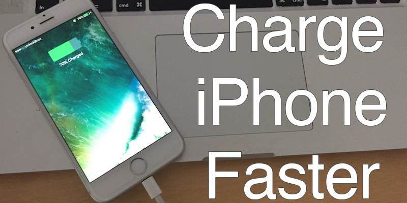How to Charge iPhone Faster With a Simple Method