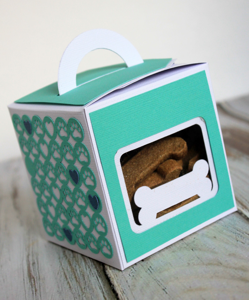 Puppy Treat Container by Samantha Taylor Guest Designing for 17turtles Digital Cut Files