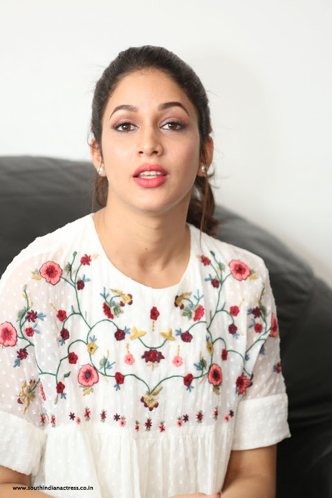 Lavanya Tripathi Stills At Mister Interview