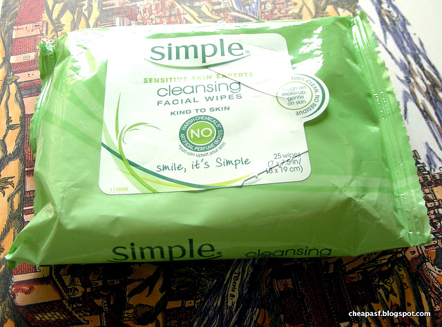 Best cheap cleansing wipes: Simple Facial Wipes
