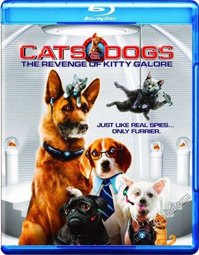 Cats & Dogs: The Revenge of Kitty Galore (2010) 720p BDRip Dual Latino-Inglés [Subt. Esp] (Comedia. Infantil)