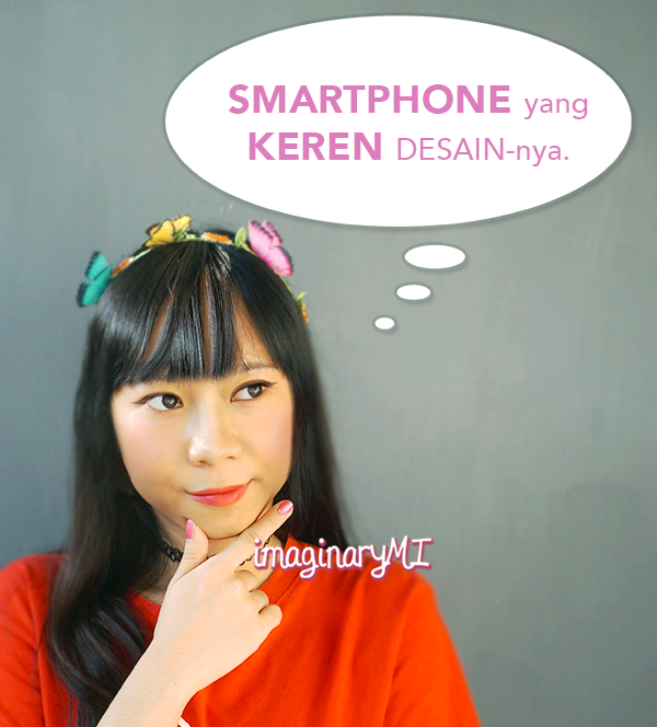 Beauty blogger Indonesia Raden Ayu sharp aquos crystal smartphone