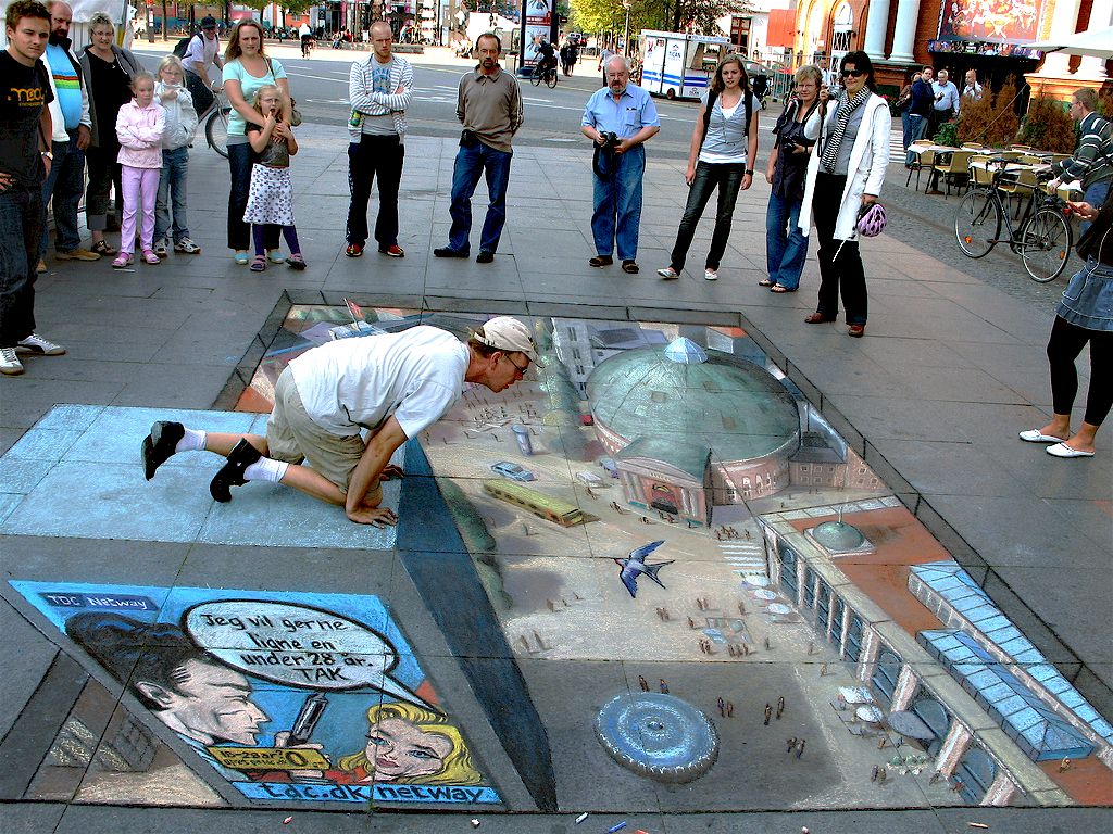 123 funny Picture: 3D street arts, street art 3D, art, 3d drawing, 3d