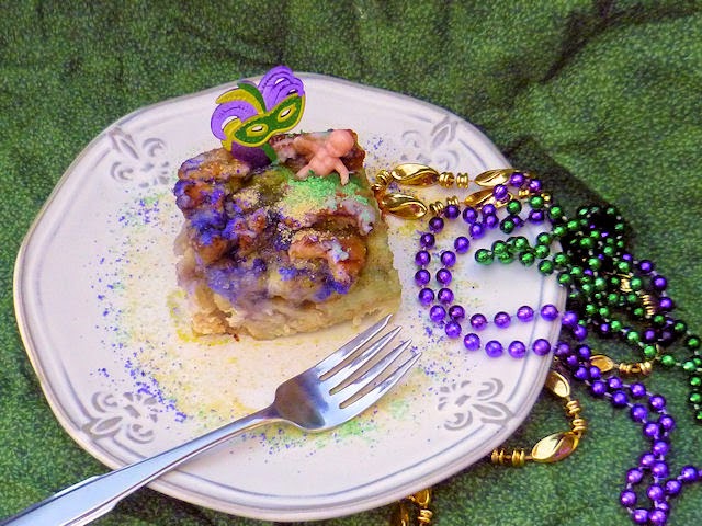 King Cake Bread Pudding | Ms. enPlace