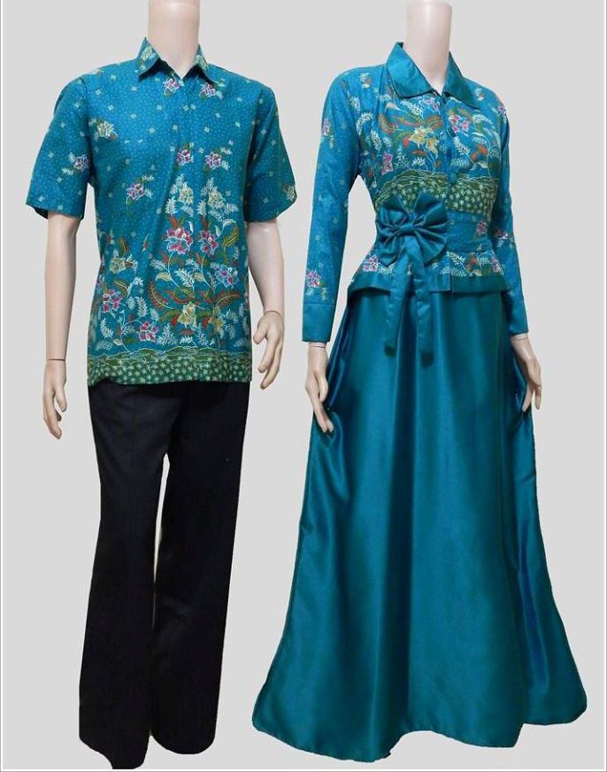 ff 24 model baju batik muslim couple modern terbaru dan 