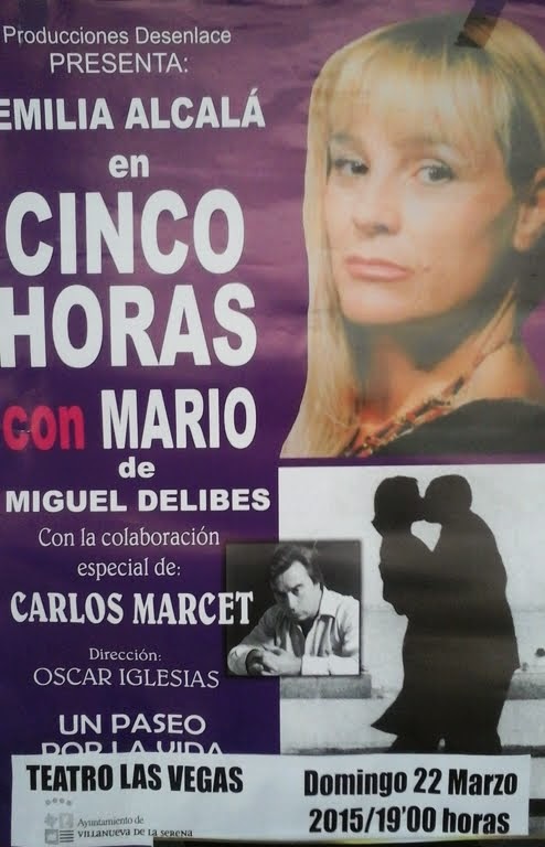 Teatro:Cinco horas con Mario