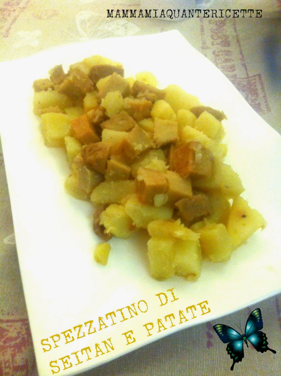 spezzatino di seitan e patate