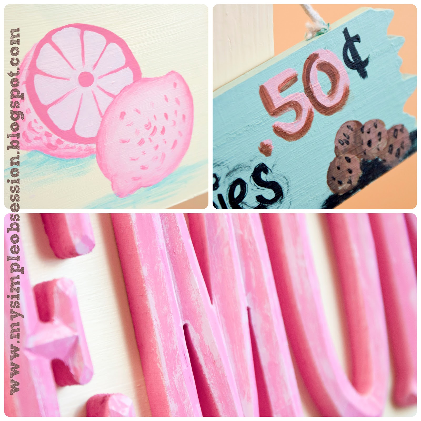 My Simple Obsession How to Build a Lemonade Stand