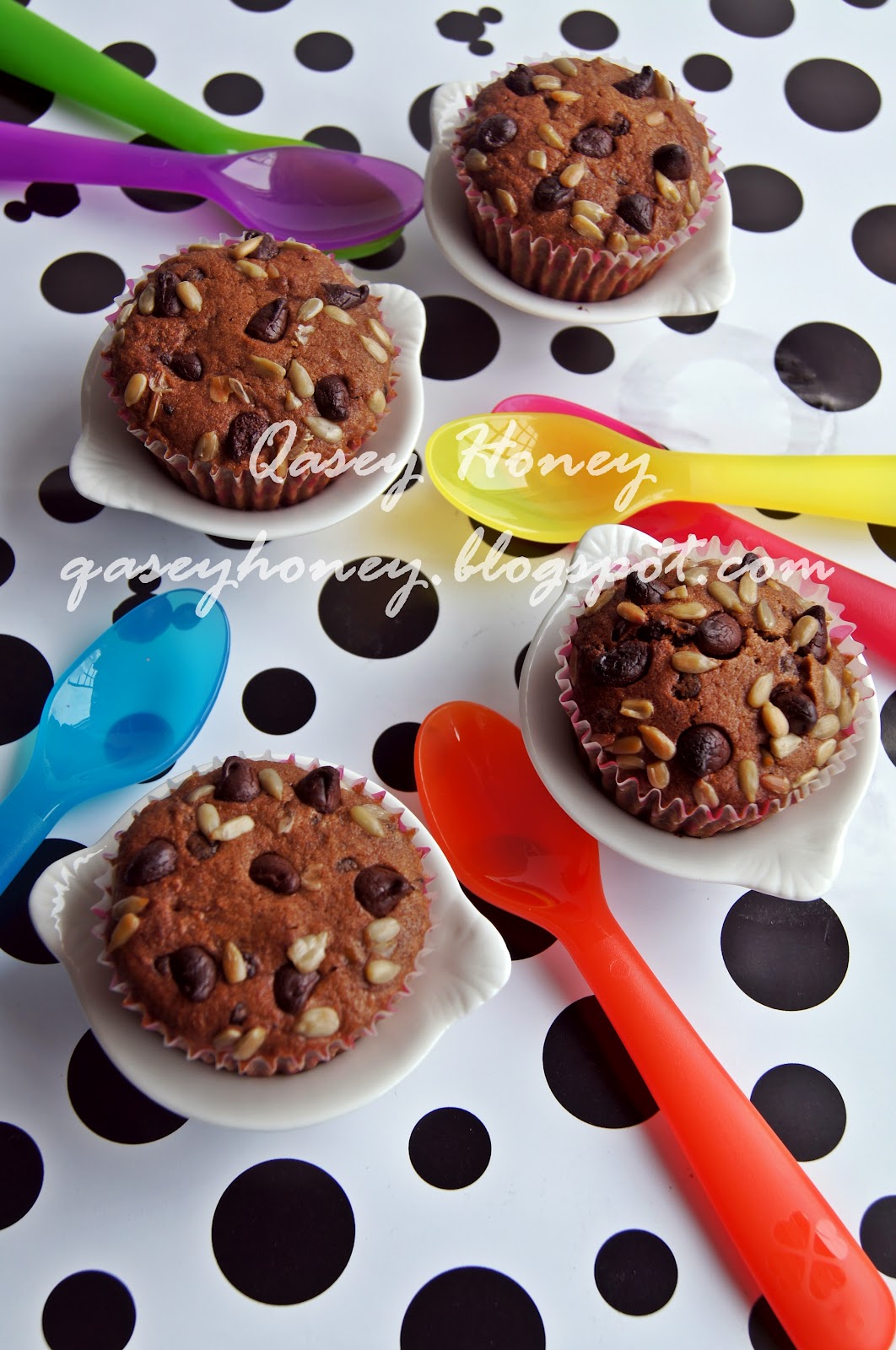 Masam Manis Muffin Pisang Coklat Cip Muffins Desserts