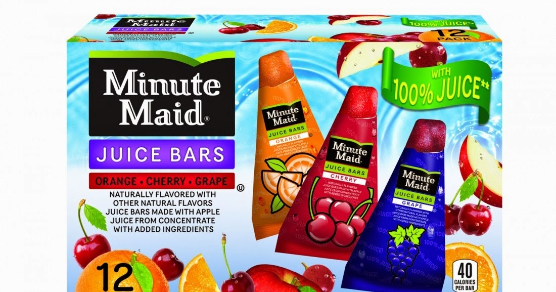 Flip Out Mama Perfect For Summer Minute Maid Juice Bars! Blogger 