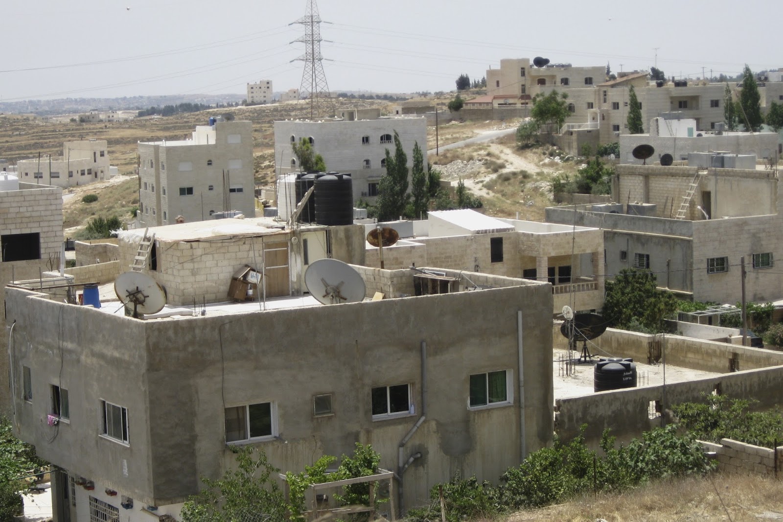 Walking Ancient Paths Roofs Marj al Hamam, Jordan