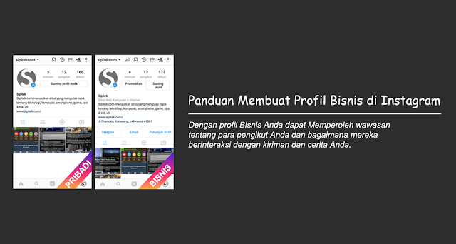 Cara Membuat Profil Bisnis Instagram Cara Membuat Profil Bisnis Instagram