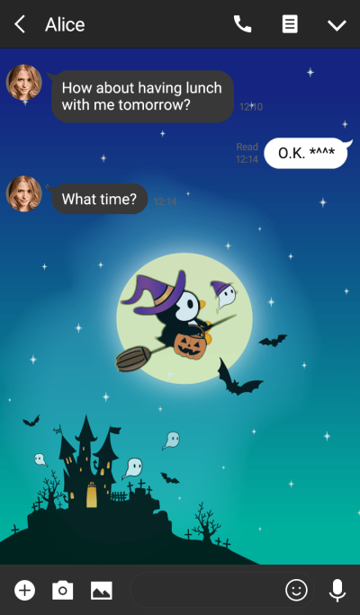 Little Penguin Gigi-Halloween