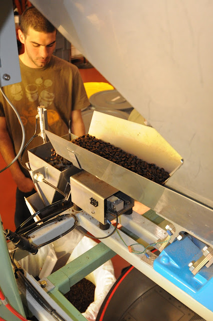 coffee warehouse shute