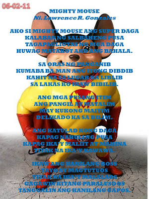 Mighty Mouse ~ Makatang Pinoy - Tagalog Poems