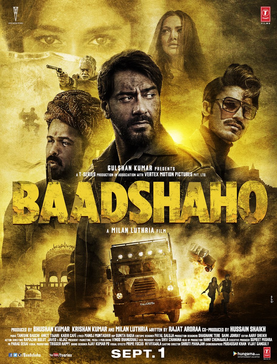 Baadshaho Trailer, Dialogues & Posters Ajay Devgn, Emraan Hashmi