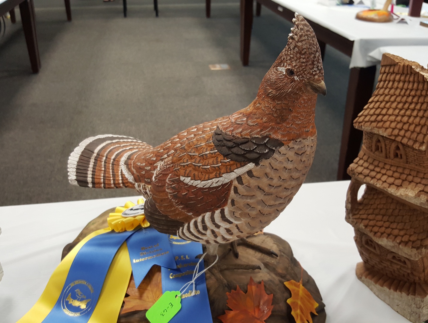 Ales the woodcarver Photos from PEI wood carving show and competition 2017